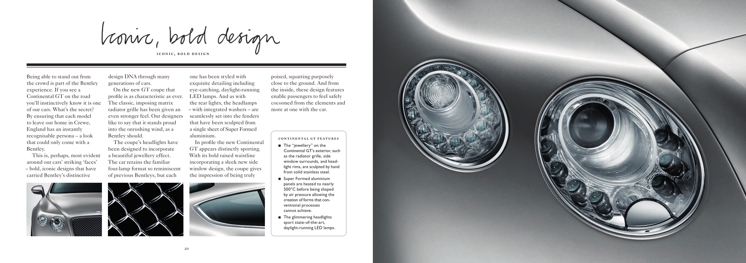 2011 Bentley Continental GT Brochure Page 21
